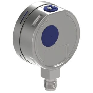 Manômetro com tubo Bourdon, aço inoxidável