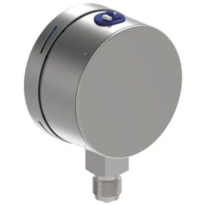 Manômetro com tubo Bourdon, aço inoxidável