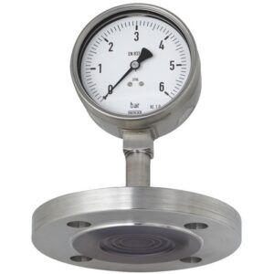 Selo diafragma com conexão flangeada