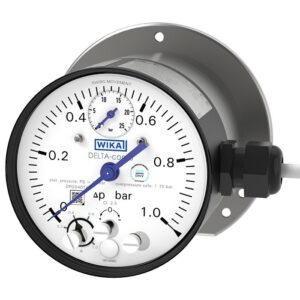 Manômetro diferencial com microinterruptores