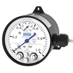 Manômetro diferencial com microinterruptores