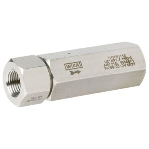 Válvula de retenção de alta pressão