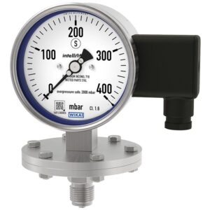 Manômetro de diafragma com sinal de saída