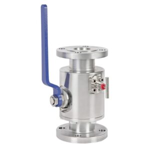 Válvula de esfera de tubulação, design de corpo dividido