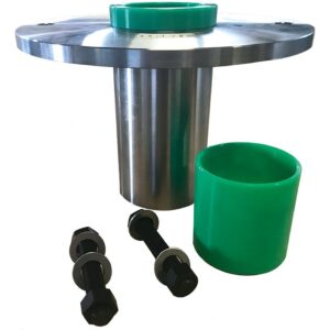 Sistema de perfuração de tijolos refratários